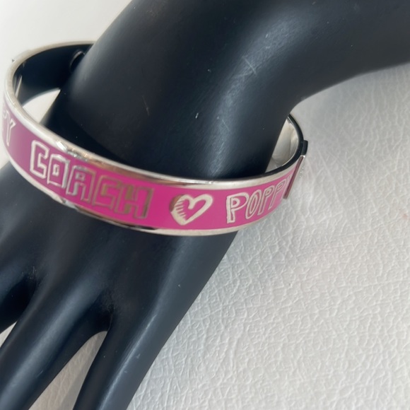 NWOT Coach Pink Poppy Bracelet! - Picture 4 of 8